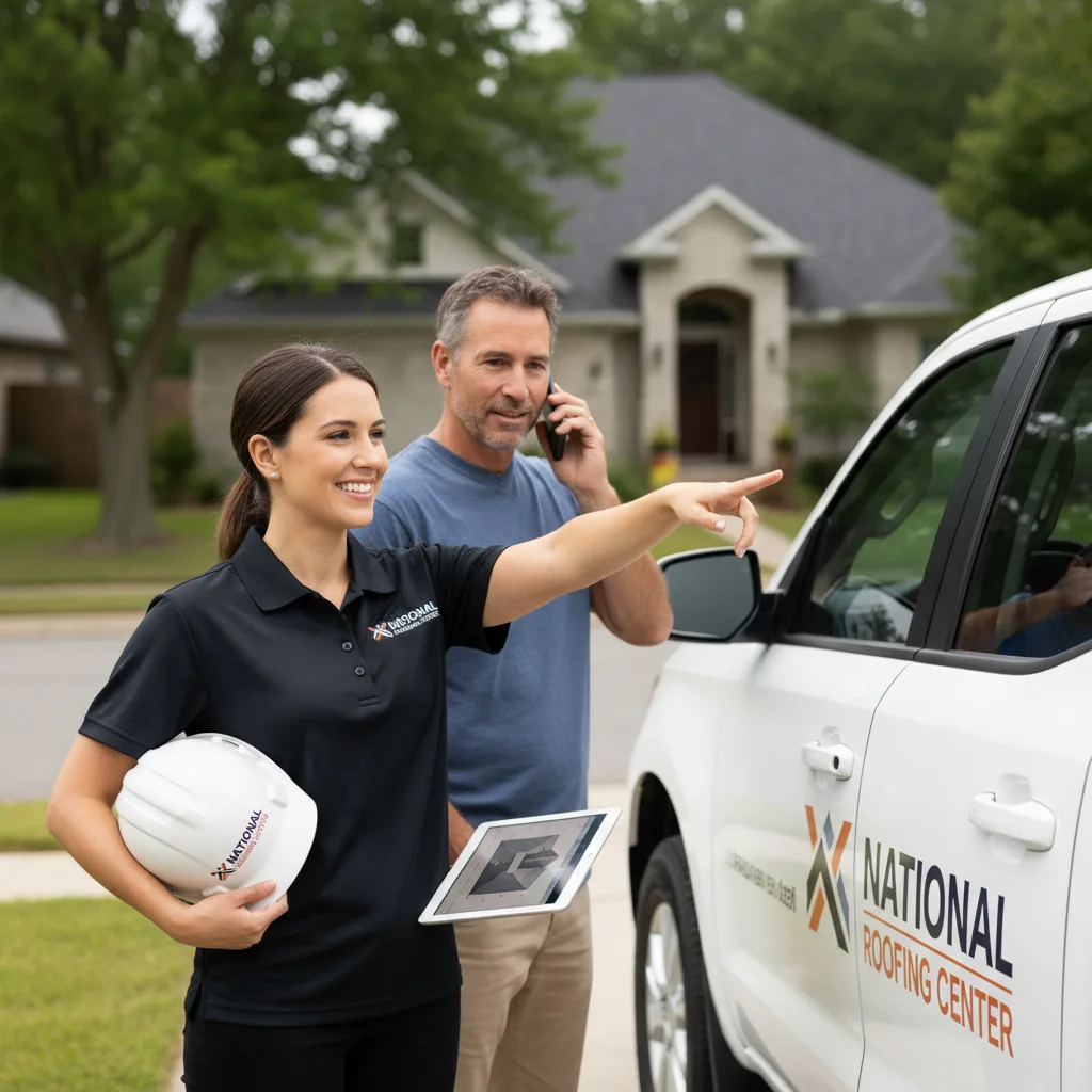 National Roofing Center customer support in Opdyke